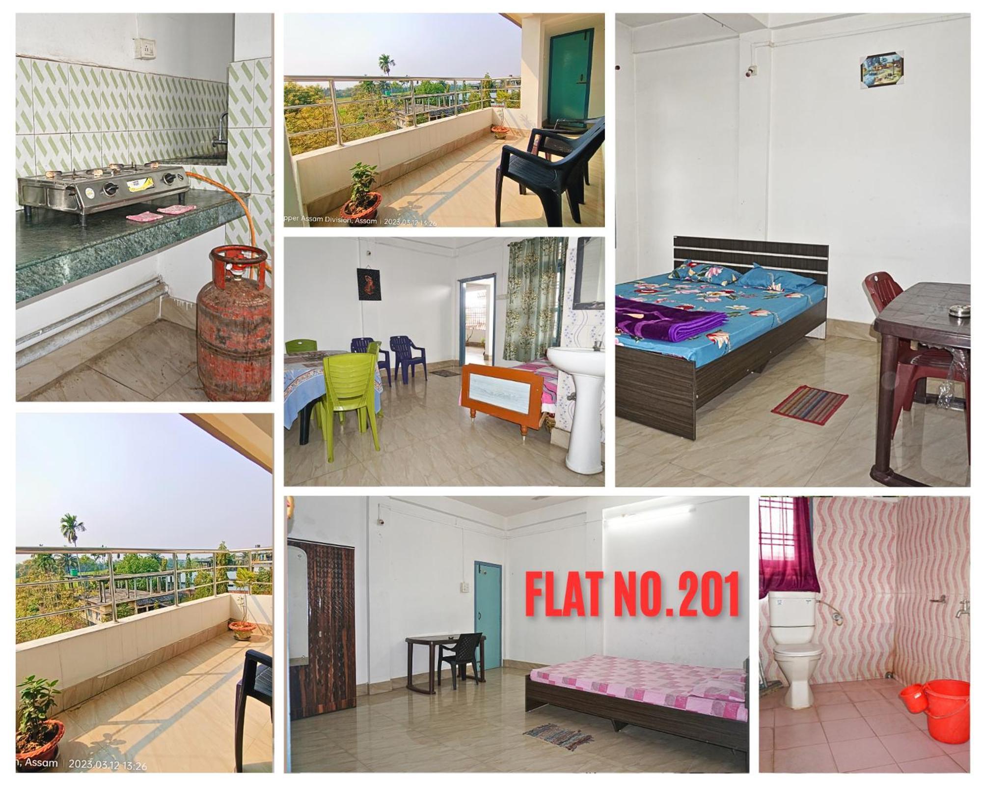 Taj Residency Holiday Homestay -Entire 1Bhk & 2Bhk Private Apartments -Call 767Ooo54Oo Jorhat Exterior photo
